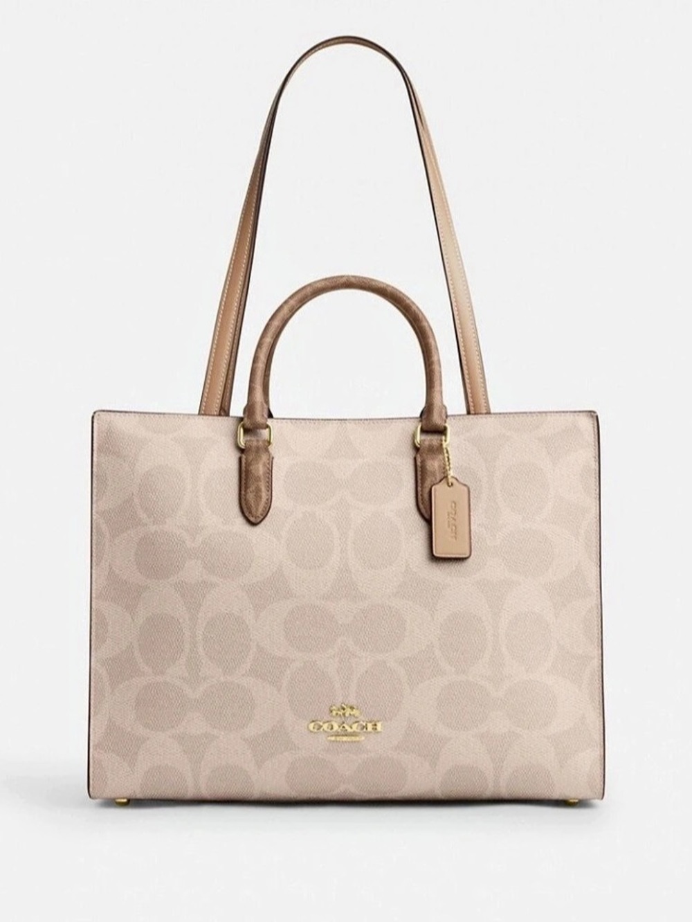 Coach Signature Colorblock Maggie Tote